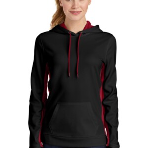 Ladies colorblock hoodie